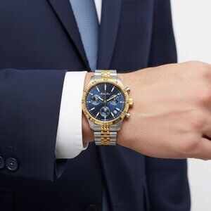 NWT Mathey-Tissot Fashion Men's Quartz Steel Authentic Watch